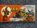Tex seikkailu no 14 . Kuolemaan tuomittuna  . 2. vuosikerta  1954 .