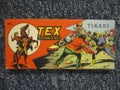 Tex seikkailu no 5. Tikari . 5. vuosikerta , 1957 .
