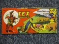 Tex seikkailu no 22 . Kuoleman nuoli . 5. vuosikerta , 1957 .