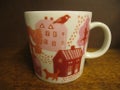 Arabia world design capital , Helsinki 2012 . Punainen kuvio muki 0.3 l .