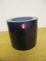 Heikki Orvola . Iittala / Marimekko . Mustikansininen Kivi tuikku . Korkeus  6 cm .