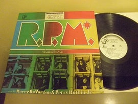 R.P.M.  . Revolutions per minute. Music by Barry de Vorzon & Perry Botkin jr. Bell records