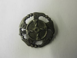 Miesten urheilumerkki II lk , valmisettu hopeasta 1928